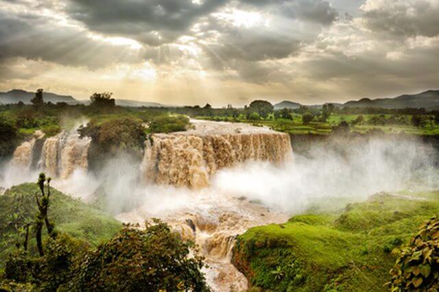 Reise nach Äthiopien, Äthiopien Erlebnisreise, Wasserfall NIl