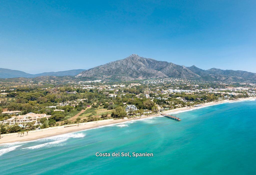 Marbella an der Küste der Costa del Sol in Südspanien