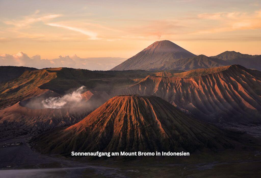Vulkanlandschaft am Mount Bromo auf Java