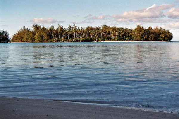 Vorgelagertes Motu auf der Südsee Trauminsel Moorea