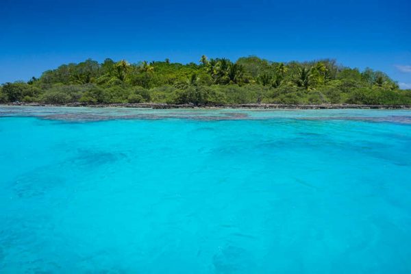 Einsame Insel beim Inselhopping in Französisch Polynesien